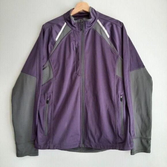 ELEVATE Sitka Hybrid Softshell Jacket Dark Plum Men's Sz M - Picture 3 of 12